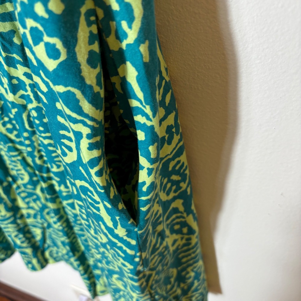 Soft Surroundings Santiago Gaia Dress in Tropical Green Size‎ Small Petite - Picture 6 of 8